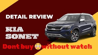 KIA Sonet HTX 1OL DCT Variant Walkaround Review thecarguide1 [upl. by Issi501]