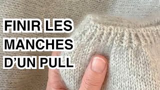 Comment rabattre les mailles avec la méthode de lItalian bind off [upl. by Barbaraanne624]