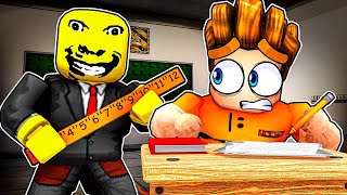 Kena Rotan Dengan Weird Strict Teacher Sebab Dapat Result Exam Teruk Roblox Malaysia [upl. by Leah414]