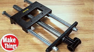 Installing and Reviewing the Vevor Woodworking Vise  Get it while you can [upl. by Yennej]