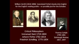 Johann Fichte Vocation of the Scholar 1794Smith1847 [upl. by Enoyrt221]