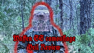 Waffen SS camouflage veil Review Effectiveness and use [upl. by Aneehsak]