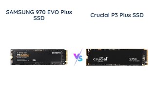 Samsung 970 EVO Plus vs Crucial P3 Plus Which NVMe SSD is the Best for Your PC [upl. by Oynotna]