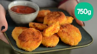 Recette des nuggets de carottes  750g [upl. by Wanids555]