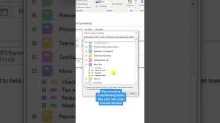 Outlook and OneNote for meeting notes [upl. by Giffard]