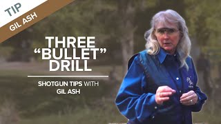 Three quotBulletquot Drill  Shotgun Tips with Gil Ash [upl. by Mehalek]