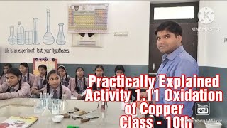 Activity 111 Practically explained Oxidation or combustion reaction of metal Class  10th Science [upl. by Phyllida]