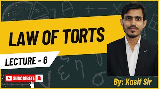 Law of Torts Lecture 6  11112024 [upl. by Athalee]