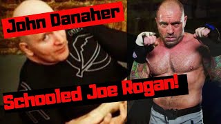 Joe Rogan Schooled by John Danaher on BJJ 4 basics Tenets [upl. by Rashidi243]