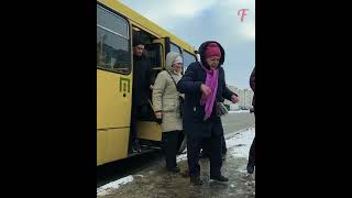 A freezing street dog stopped the bus shorts [upl. by Atnad]