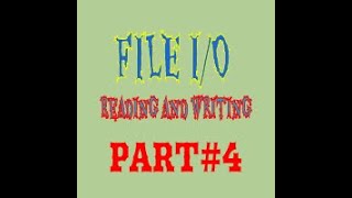 Java File IO  Reading from and Writing to Files  part 04 [upl. by Anreval]