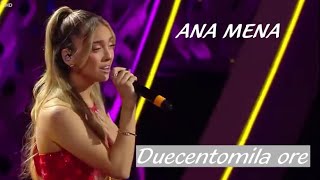 DUECENTOMILA ORE  ANA MENA  Sanremo 2022  Video Santi Panichi [upl. by Ahsihat78]