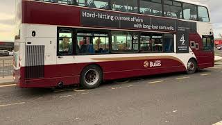 Lothian Buses Route 49 Fort Kinnaird  Rosewell [upl. by Mcnair]