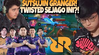 HAH SUTSUJIN GRANGER  TWISTEDMINDS SEJAGO INI  RRQ HOSHI VS TWISTED MINDS BO3 SWISS STAGE DAY 3 [upl. by Abekam]