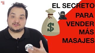 El secreto para VENDER más MASAJES 🥷🏻 [upl. by Gierc913]