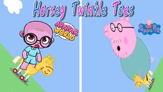 Peppa Pig in Avatar World  Horsey Twinkle Toes [upl. by Naivat338]