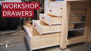 How to Build Shop Drawers with Euro Slides [upl. by Pacian]