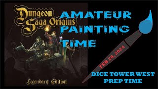 Dice Tower West Prep 3  Bonus Painting Stream  28 Feb 2024 [upl. by Nisay]