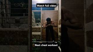 Next video chest workout at home do comment motivation [upl. by Hannahsohs926]