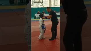 Мерамбек рукапошни бою mma kickboxer taekwondo [upl. by Singleton]