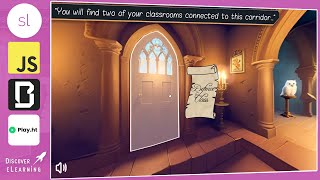 School Of Magic 360° Interactive Virtual Tour Articulate Storyline 360 Project Demo [upl. by Juline]