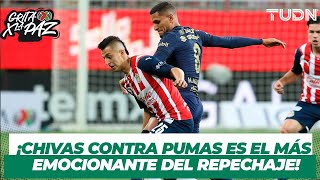 ¡SERÁ UN PARTIDAZO Chivas y Pumas se disputarán el último boleto del repechaje I TUDN [upl. by Pedersen]