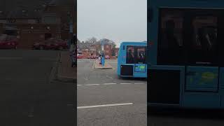 Pc Coaches Optare Versa L900 PCC leaving Louth Bus station on a 50 to Mablethorpe [upl. by Jenei125]