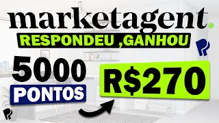 MARKETAGENT SITE PAGANDO até R270 RÁPIDO APENAS RESPONDENDO PESQUISAS RÁPIDAS [upl. by Laehcar]