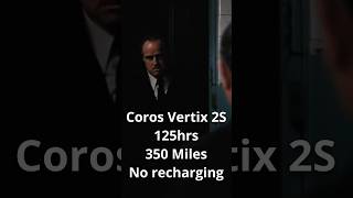 Coros vs Garmin  Comparing the new Coros Vertix 2S vs Garmin Fenix trailer [upl. by Utley]