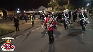 Dungiven Crown Defenders FB 1  Castlederg Young Loyalists FB Parade 2024 [upl. by Laughlin]