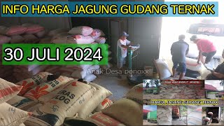 INFO DATA KEUANGAN HARGA JAGUNG 30 JULI 2024 [upl. by Anialeh921]