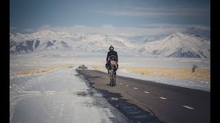 Bikepacking Across Kyrgyzstan in Winter [upl. by Arodasi]