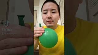 how to blow up balloons properly😂🎈viralvideo funny shorts subscribe [upl. by Weinstock838]