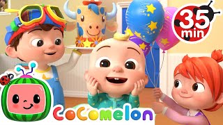 Birthday Song  More Nursery Rhymes amp Kids Songs  CoComelon [upl. by Inge387]