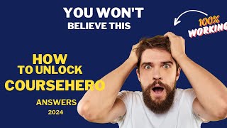 How to UNLOCK Course Hero Answers in 5 Minutes  2024  Coursehero  100 WORKING METHOD [upl. by Eda]