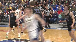 Basketball Shiloh Christian defeats Beulah in overtime to advance to Class B state title game [upl. by Eisinger]