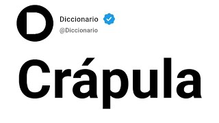 Crápula Significado En Español [upl. by Atteoj]