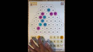 Number Hive Printable Game Board  Addition of Integers 112 [upl. by Chu876]