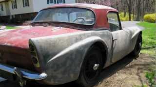 Restoration Blog 1962 Daimler SP250  Jay Lenos Garage [upl. by Ademordna]