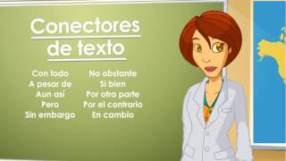 Los Conectores de Texto Videos Educativos para Niños [upl. by Ayatal734]