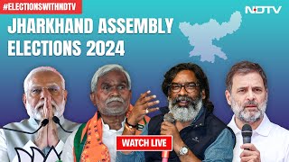 Jharkhand Assembly Elections 2024 LIVE  Polling For 38 Assembly Seats In Jharkhand In Second Phase [upl. by Lakim]