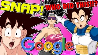 Vegeta And Goku Google Themselves For 1 Hour [upl. by Aisined]