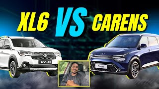 Maruti Suzuki XL6 vs Kia Carens  Which is Better Performance Mileage Feature Comparison in Hindi [upl. by Dyer]