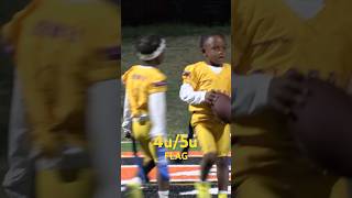 JAYCEON 3 QB TO MARKIESE 5 WR 5u BABYS BALLING football hollafametv fypシ゚viral [upl. by Einre]