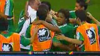 MEXICO vs CONGO  U20 World Cup 2007 [upl. by Gothart]