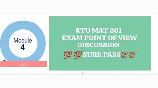 HOW TO PASS IN S3 MAT 201 MATHS EXAM engineeringmaths [upl. by Aneehsirk]