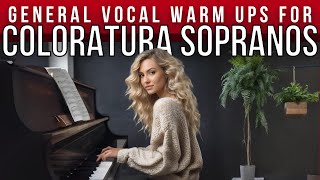 ❤️ Coloratura Soprano Daily Warm Up Exercises  Improve Full Range amp Breath Support For High Soprano [upl. by Bal]