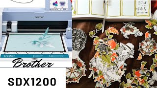 How I use my Brother Scan N Cut SDX1200 to scan and cut printables [upl. by Dzoba441]