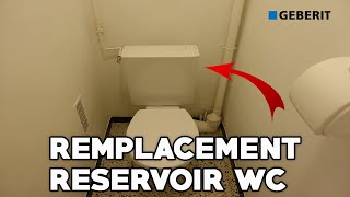 REMPLACEMENT DE RESERVOIR WC [upl. by Ahsaei]