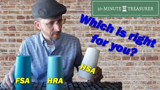 What is the difference between an FSA HRA and HSA [upl. by Aokek61]